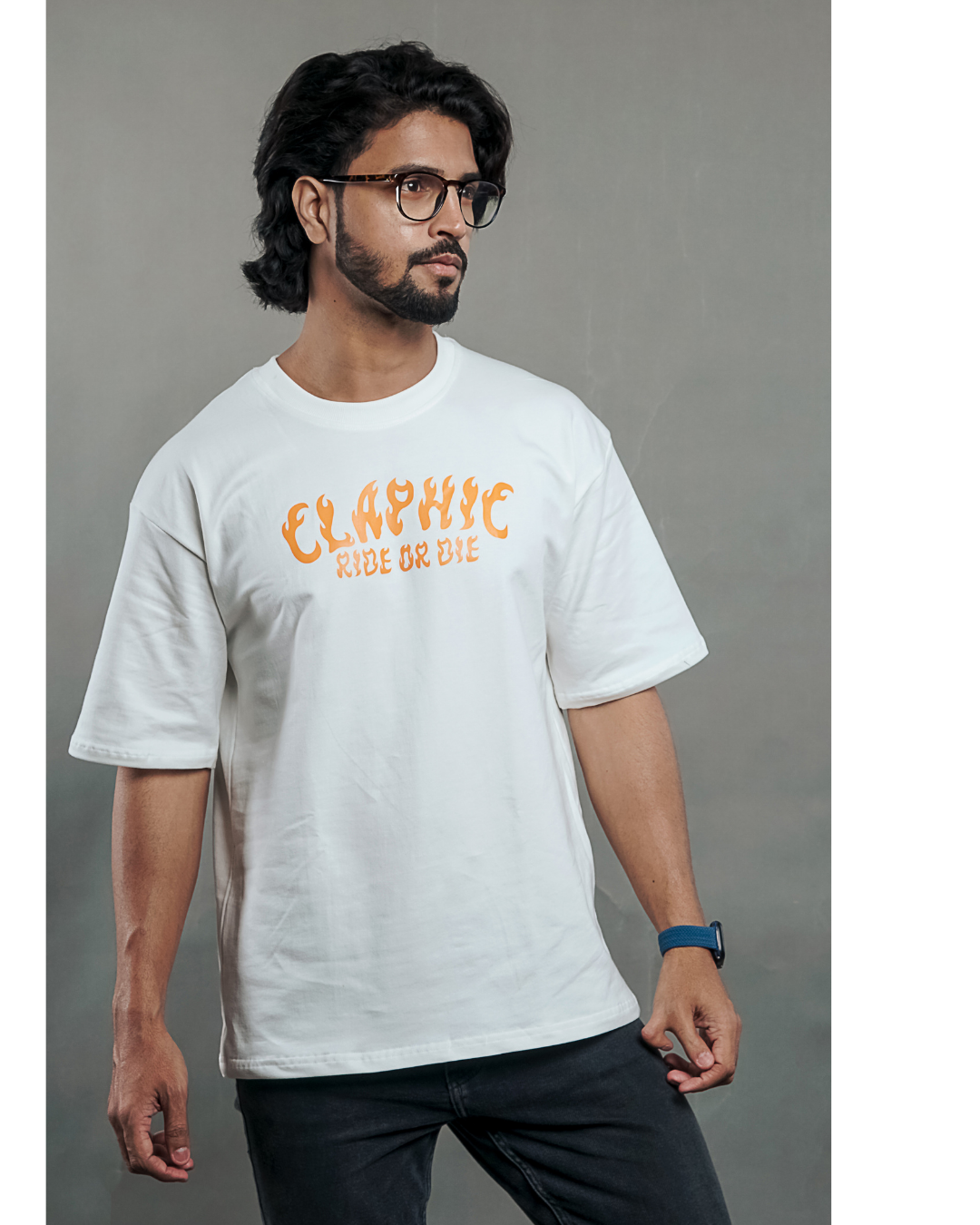 Claphic Ride or Die Cotton T-Shirt